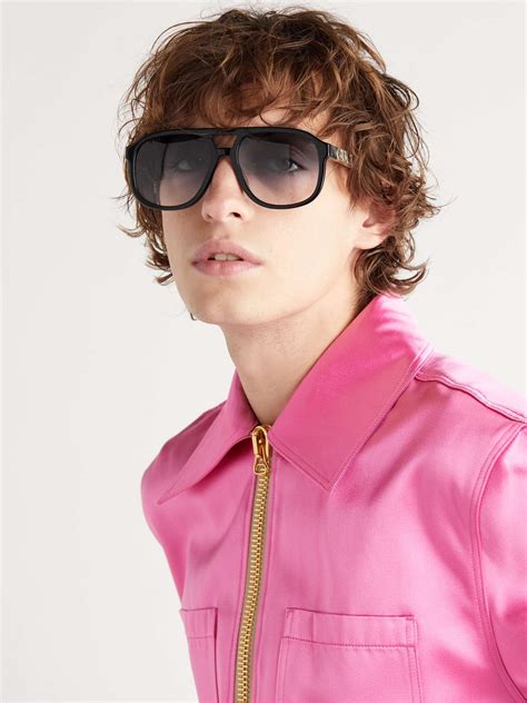 occhiali gucci uomo aviator